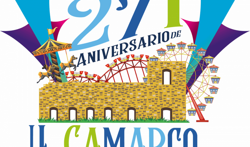 Logo oficial de los festejos del 271 aniversario de la fundación de Camargo