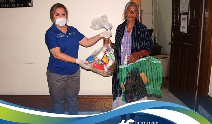 Se brinda apoyo alimentario a familias vulnerables ante contingencia sanitaria